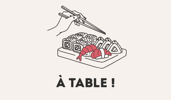 Cadeaux japonais pour la table