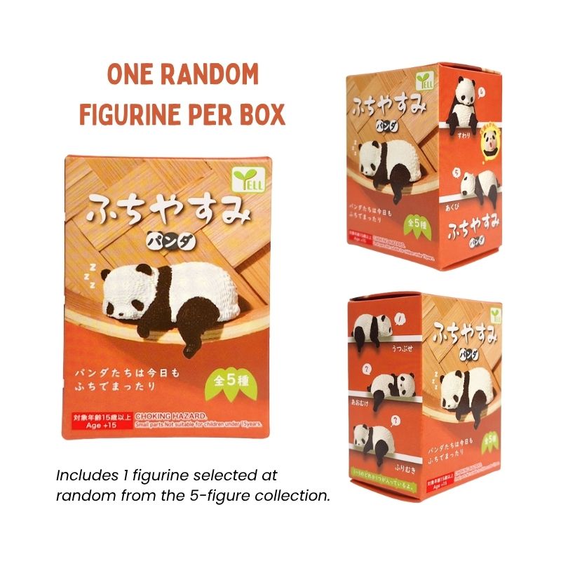 Figurka Gachapon - Śpiąca Panda