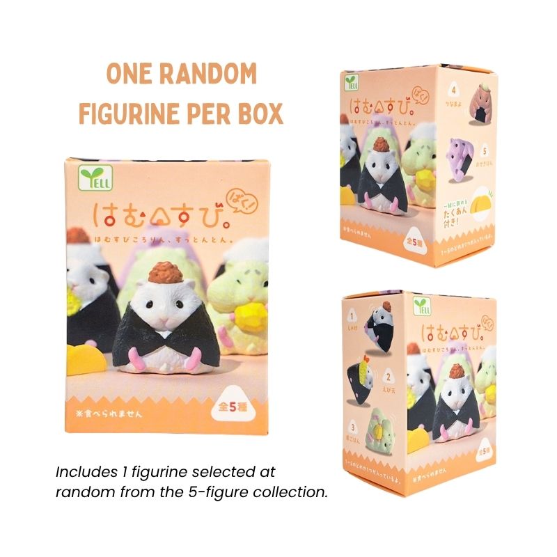 Figurka Gachapon - Chomik Onigiri