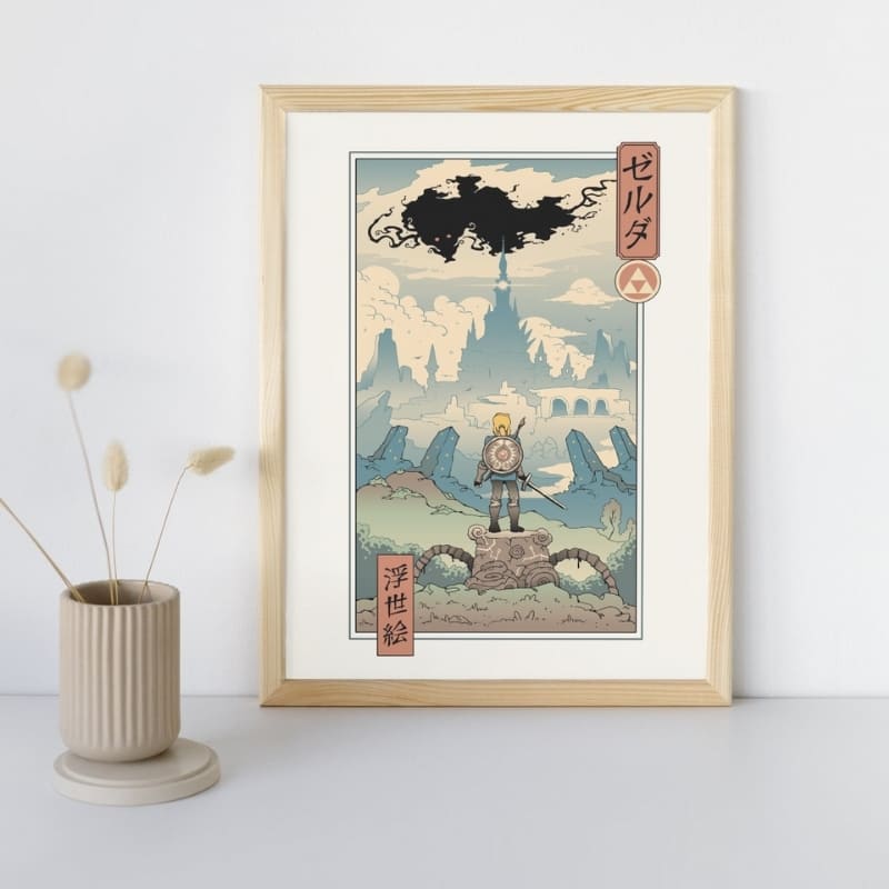 Japoński plakat Legenda Ukiyo-e - A3