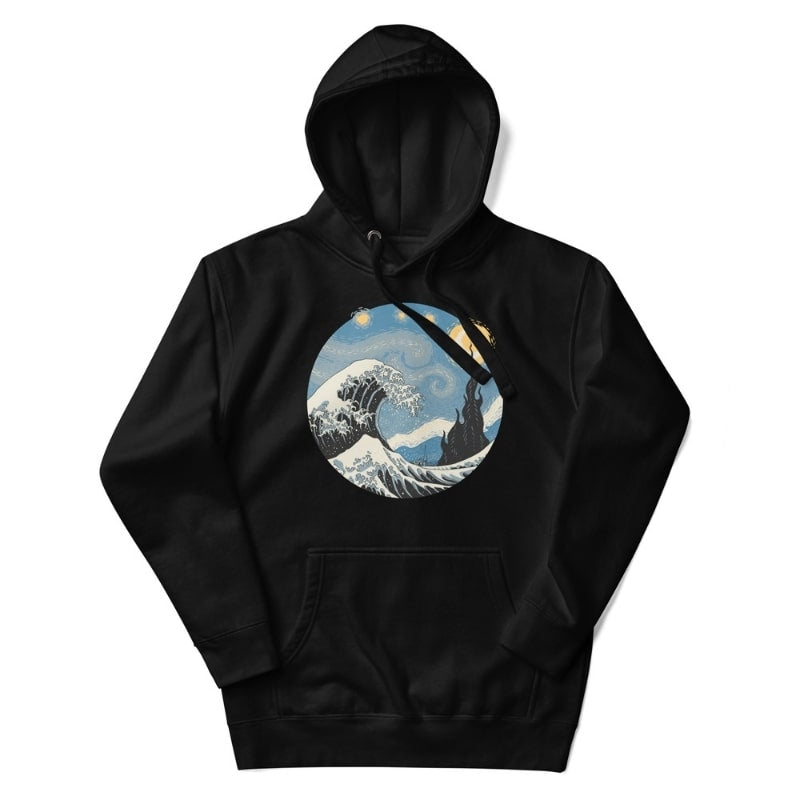 Bluza Japanese Wave & Starry Night S