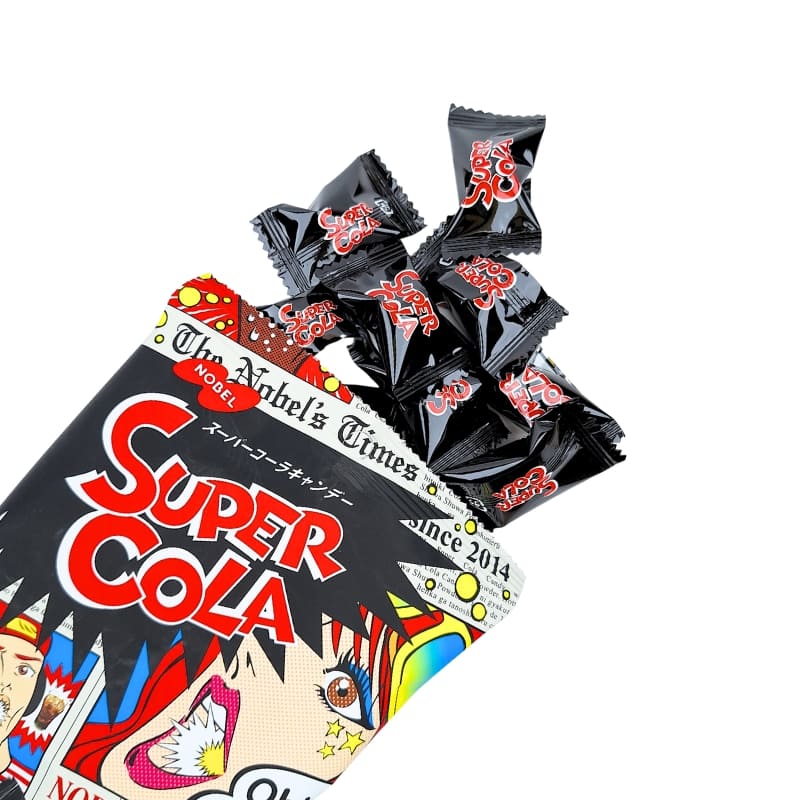 Kwaśne cukierki Super Cola Nobel