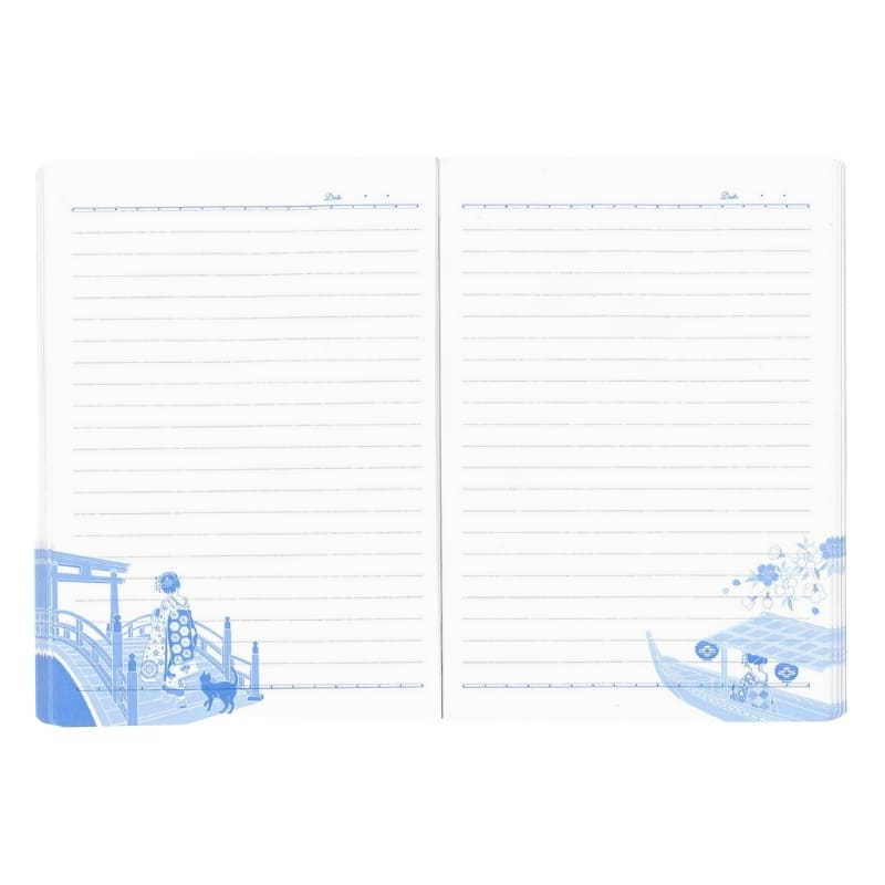 Japoński notatnik Maiko & Taiko Bridge