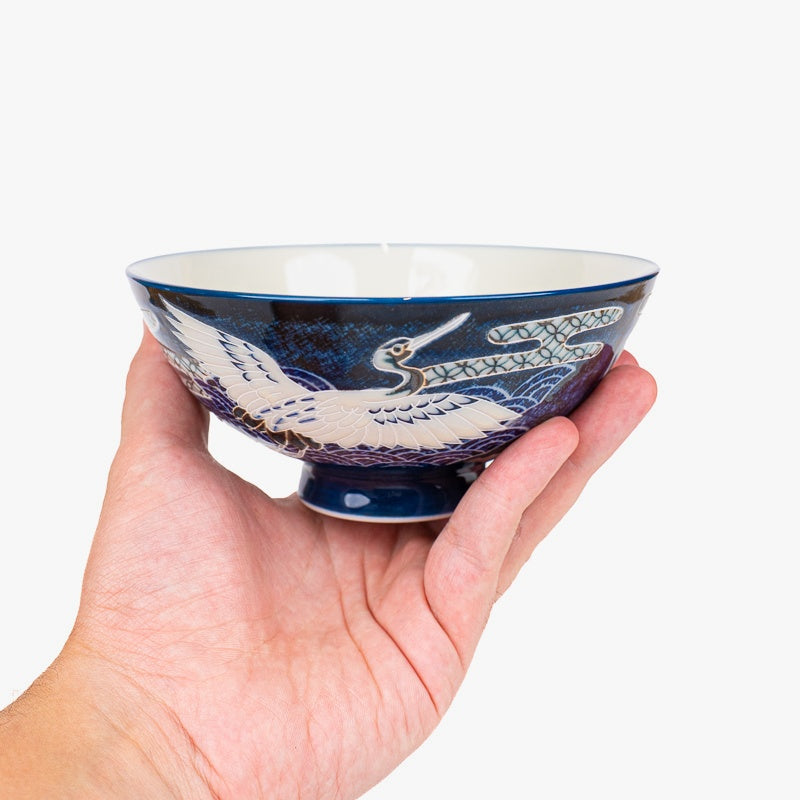 Ceramiczna miska japońska Tsuru