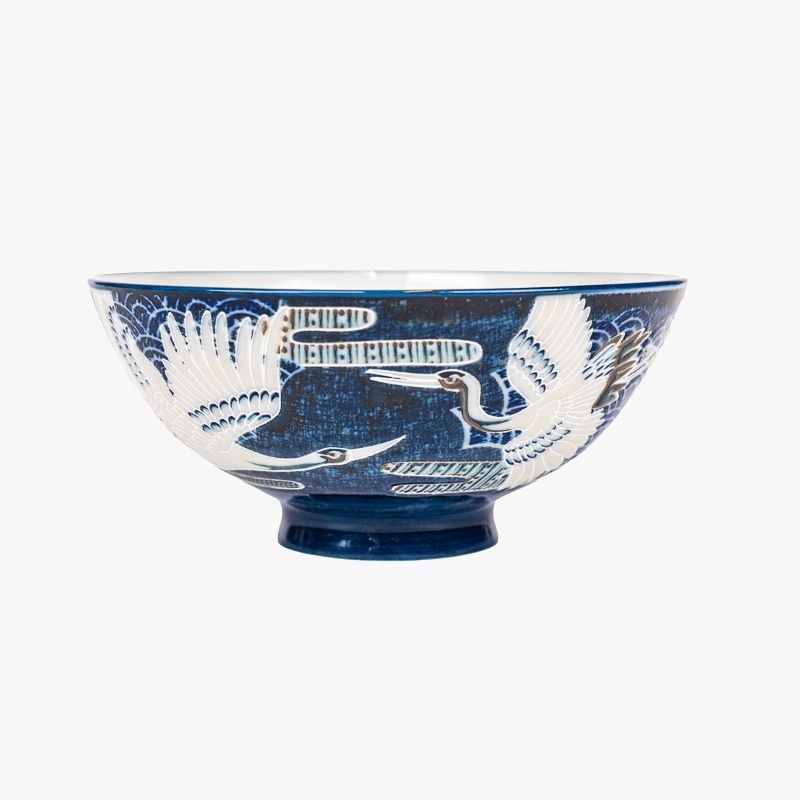 Ceramiczna miska japońska Tsuru