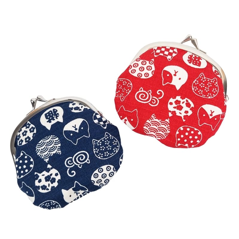 Czerwona torebka Gamaguchi Neko