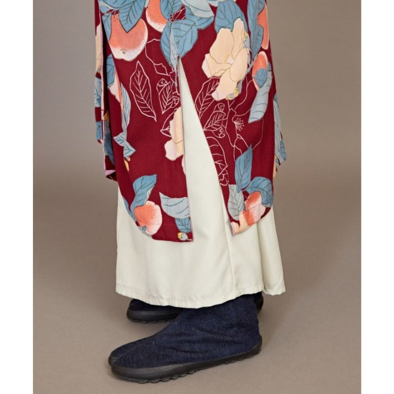 Damska kurtka kimono w kwiaty Uniwersalny rozmiar