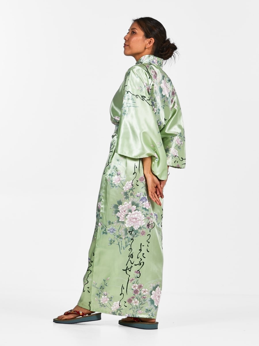Damskie japońskie kimono Shi to Hana Uniwersalny rozmiar