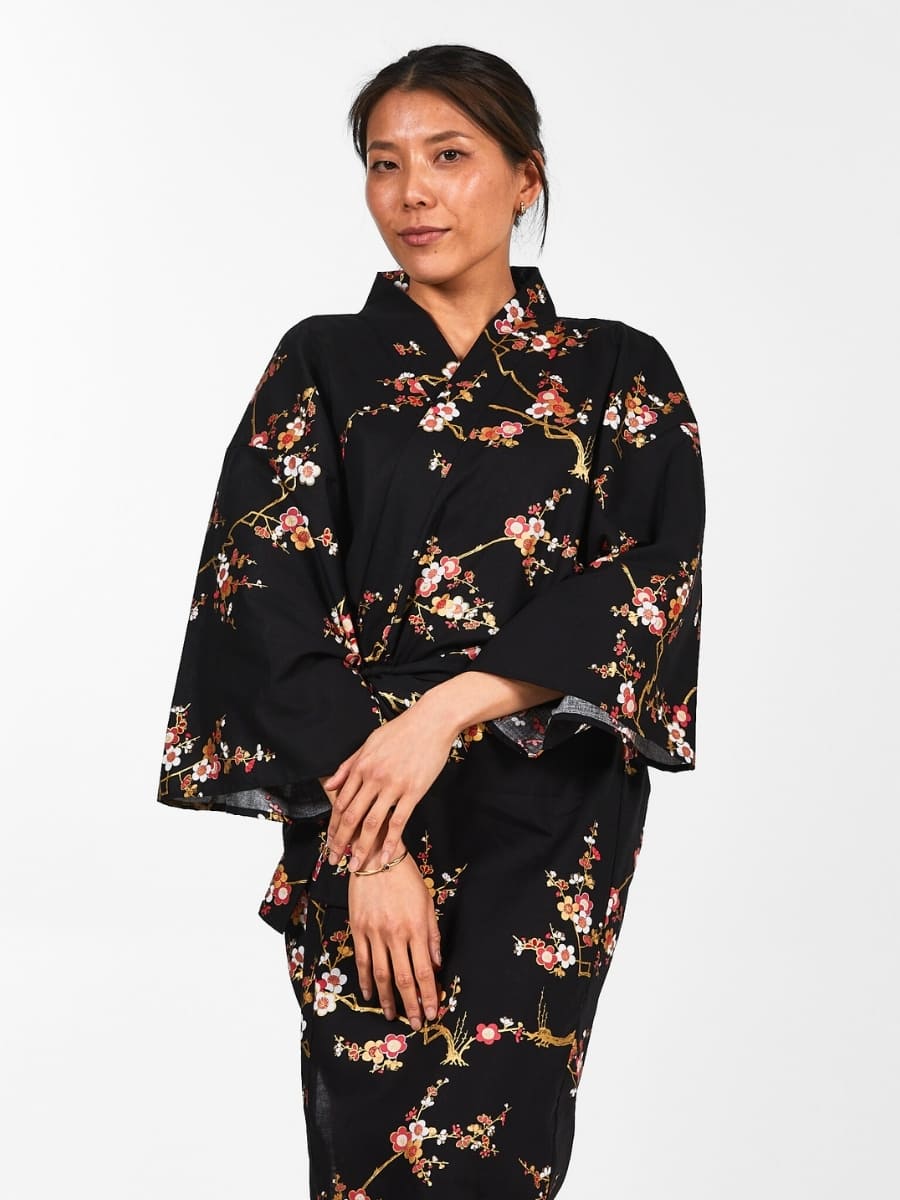 Damskie Kimono Happi - Ōgonbai Uniwersalny rozmiar