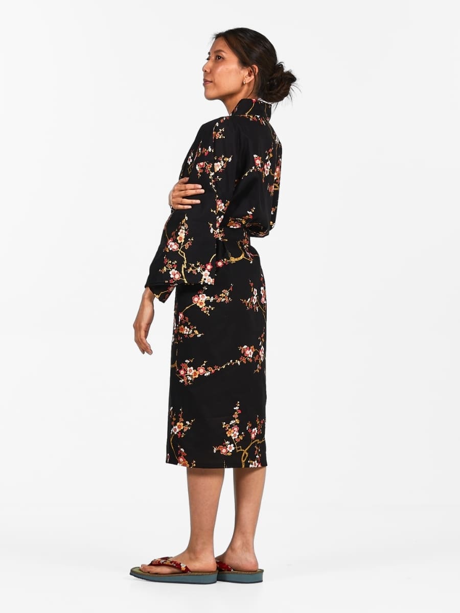Damskie Kimono Happi - Ōgonbai Uniwersalny rozmiar
