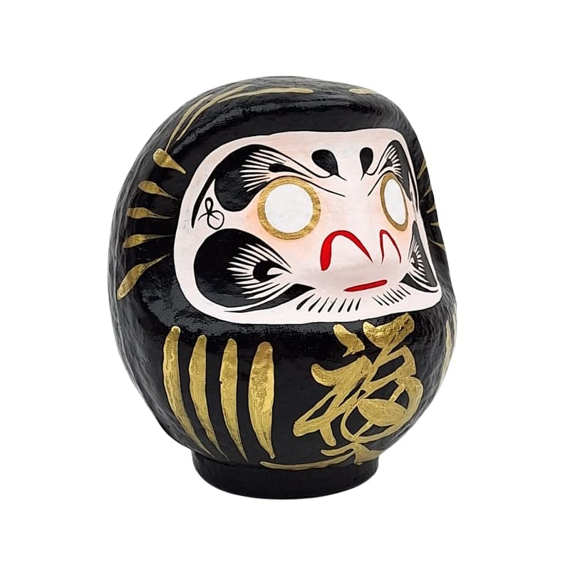 Daruma japońska czarna od 9 do 15 cm