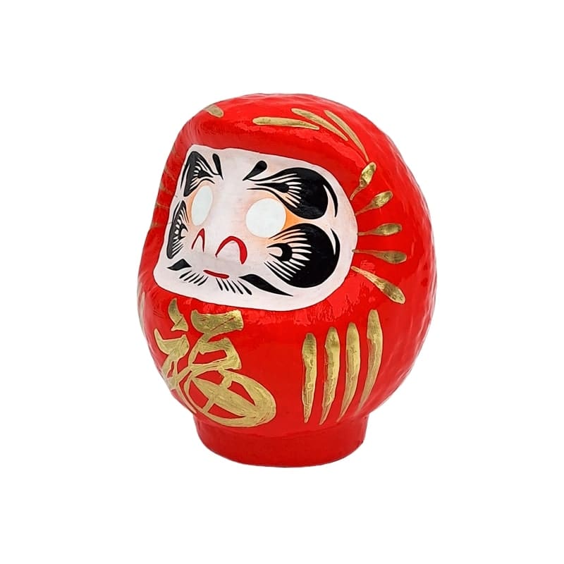 Daruma japońska czerwona od 9 do 15 cm
