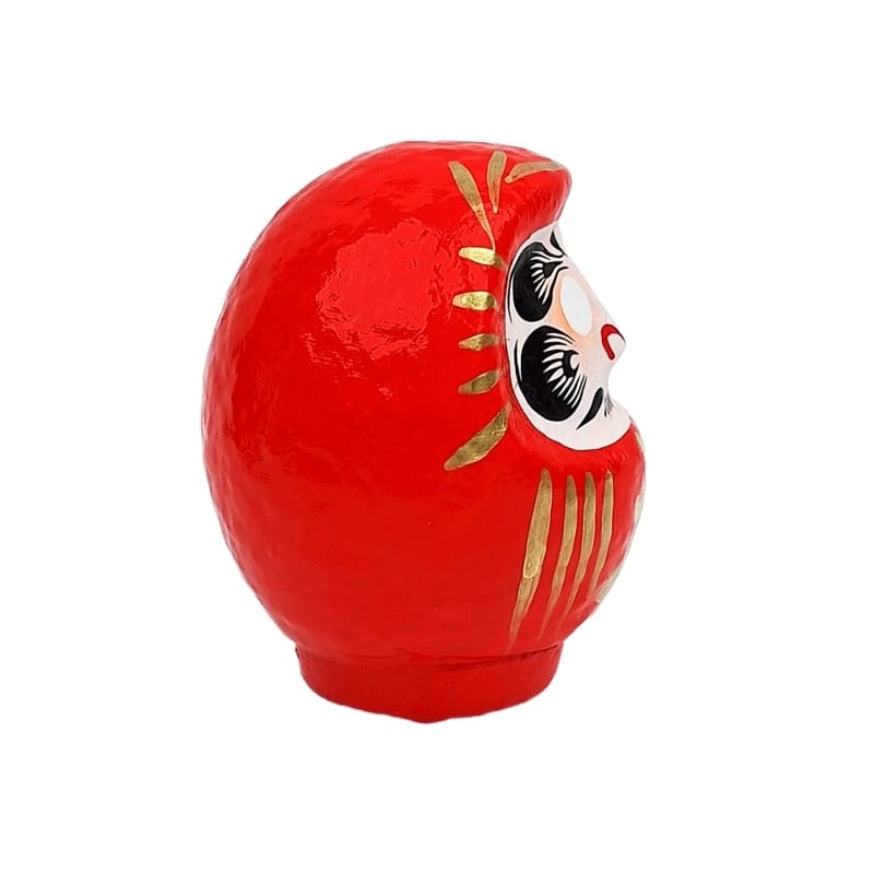 Daruma japońska czerwona od 9 do 15 cm