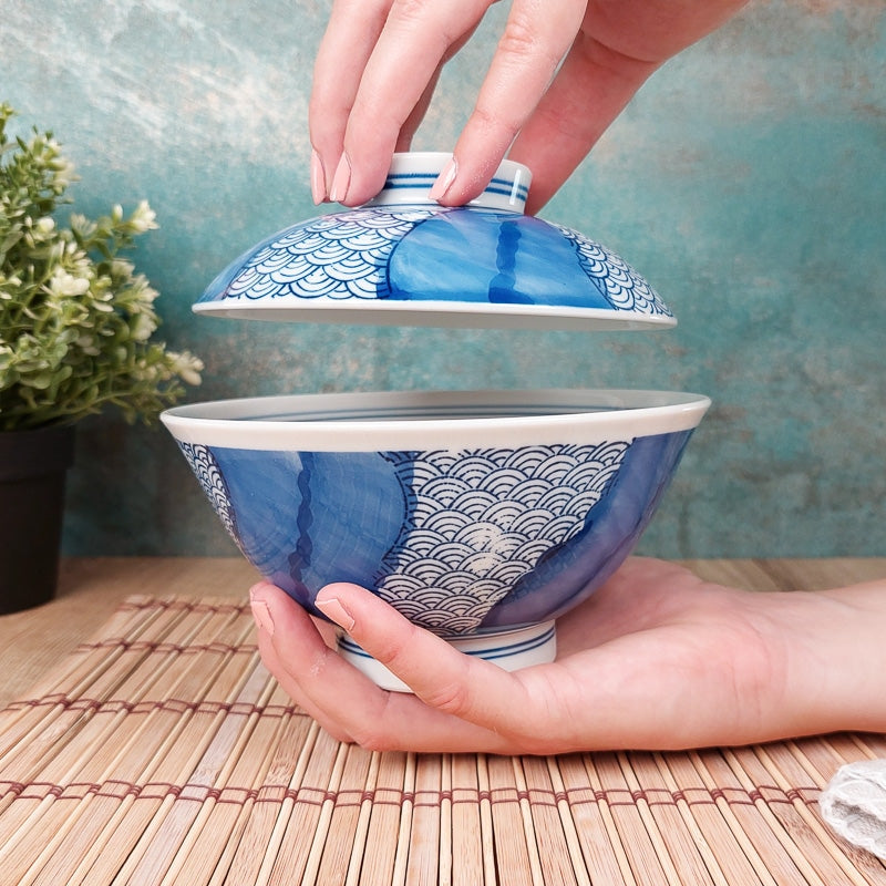 Donburi Seigaiha japońska miska
