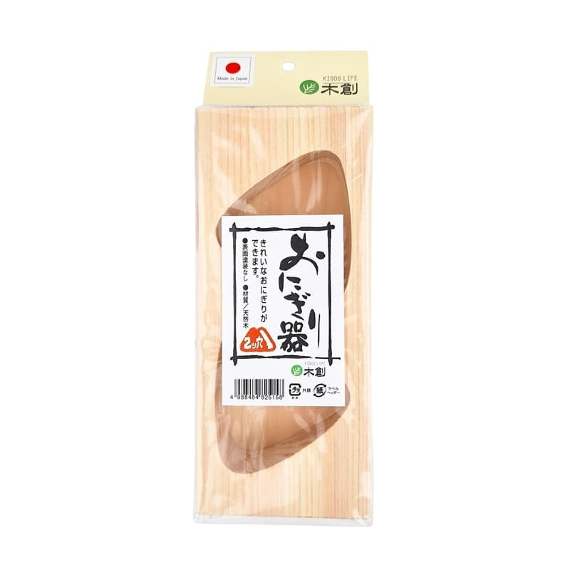 Drewniana forma Onigiri Duo Hinoki