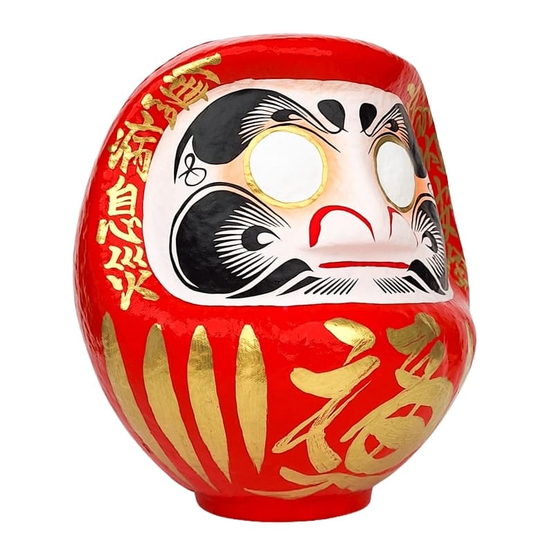 Duża czerwona Daruma 23 cm
