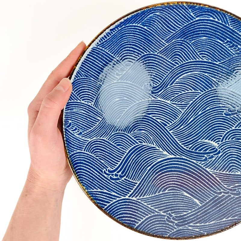 Duża japońska miska Araumi