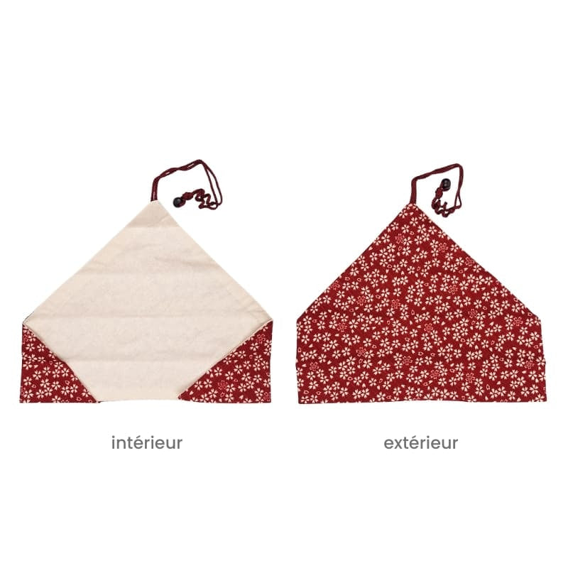 Etui na japońskie pałeczki Sakura Red