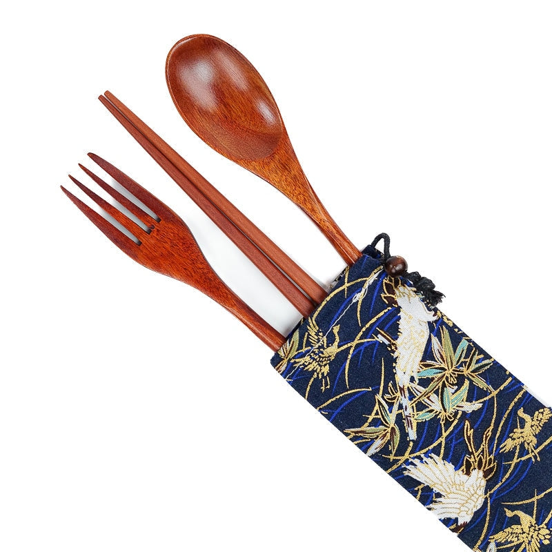 Etui na japońskie pałeczki Tsuru