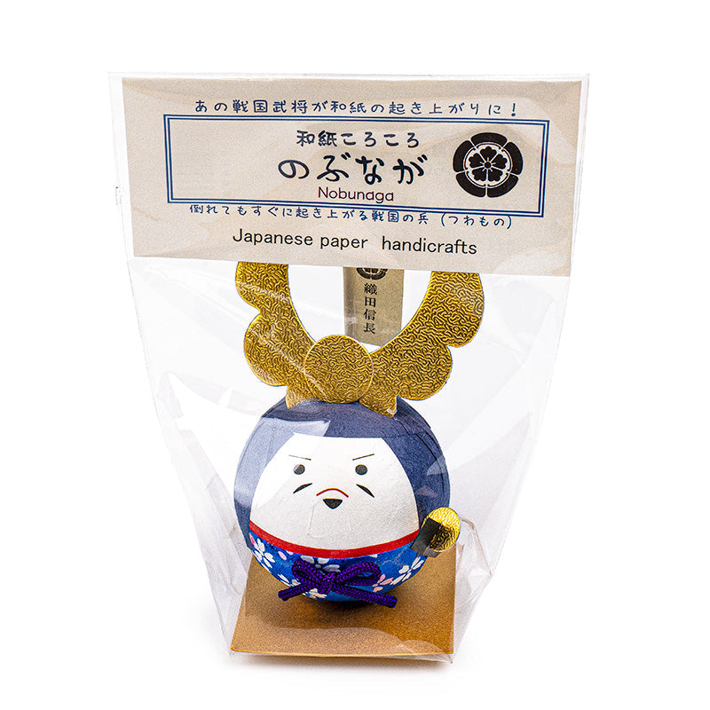 Figurka z Papieru Washi Okiagari - Oda Nobunaga