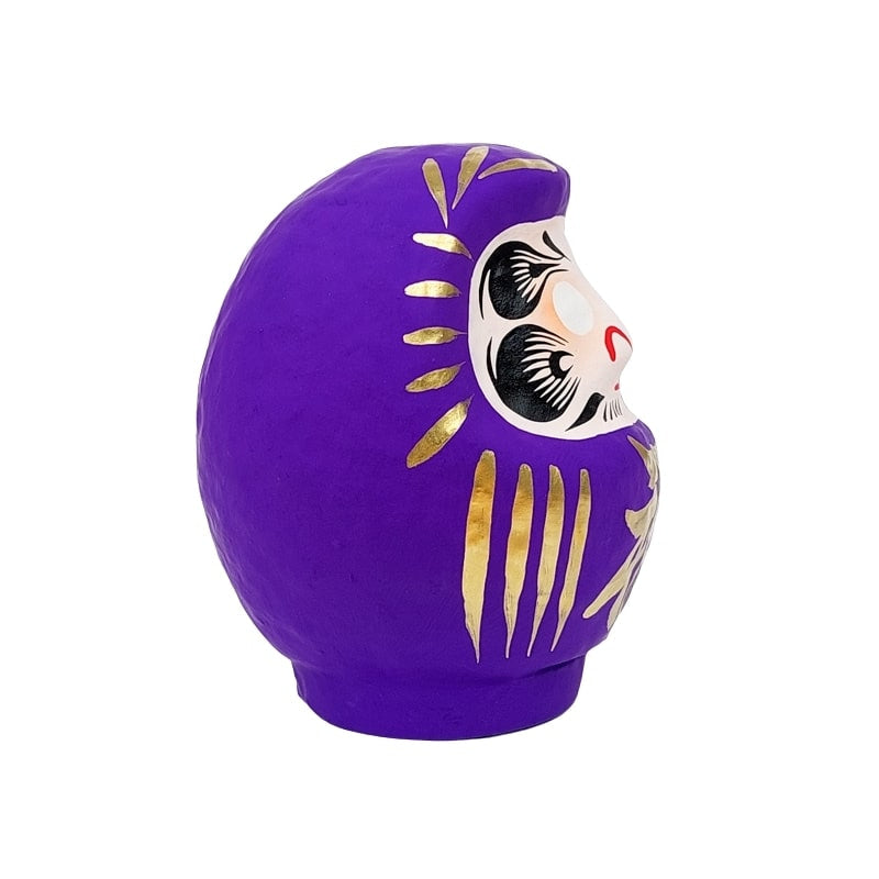 Fioletowa Daruma japońska od 9 do 15 cm