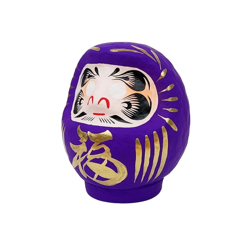 Fioletowa Daruma japońska od 9 do 15 cm