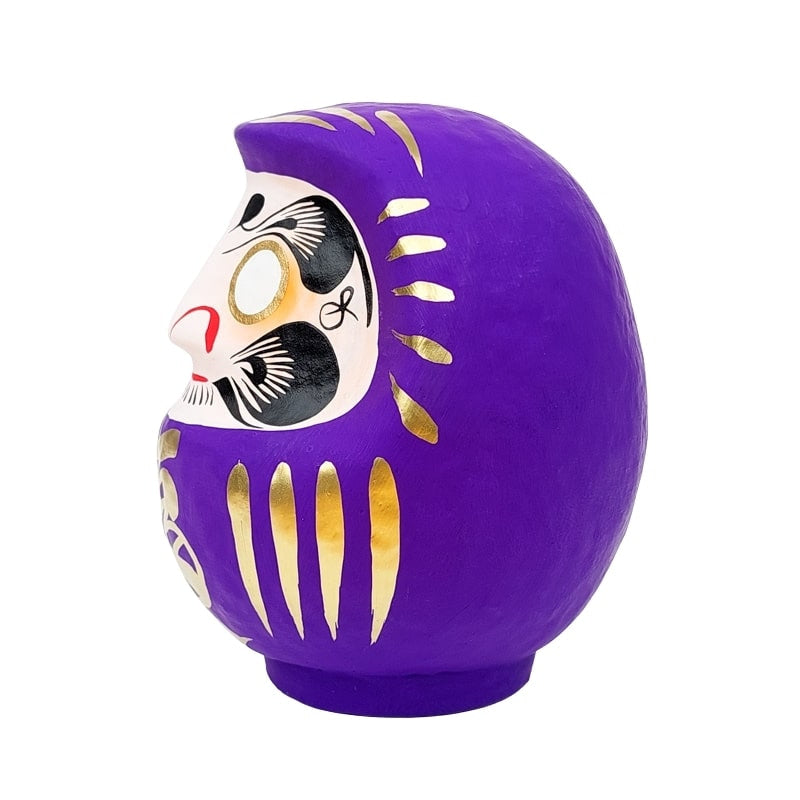 Fioletowa Daruma japońska od 9 do 15 cm