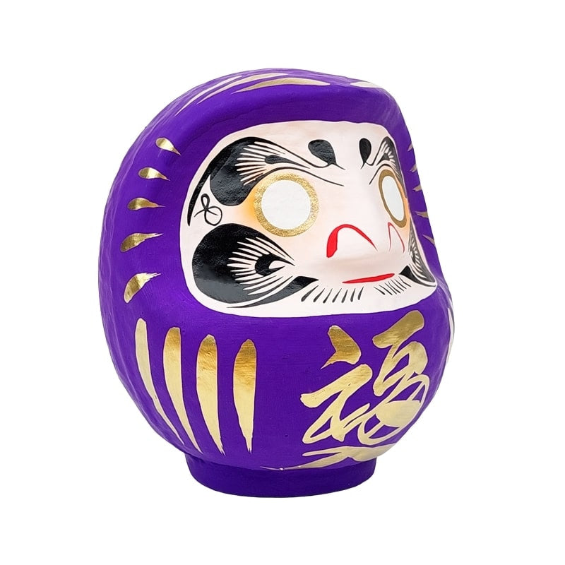 Fioletowa Daruma japońska od 9 do 15 cm