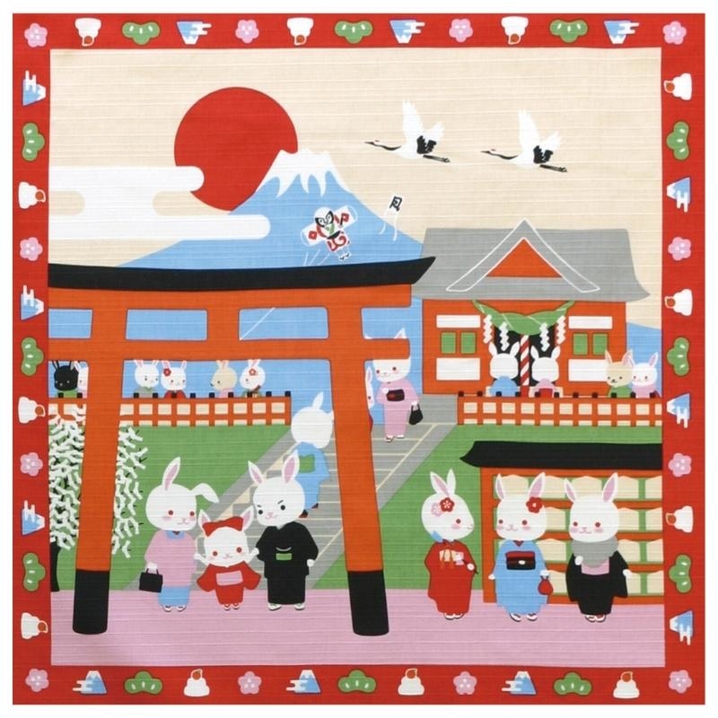 Furoshiki Kawaii 50x50 cm