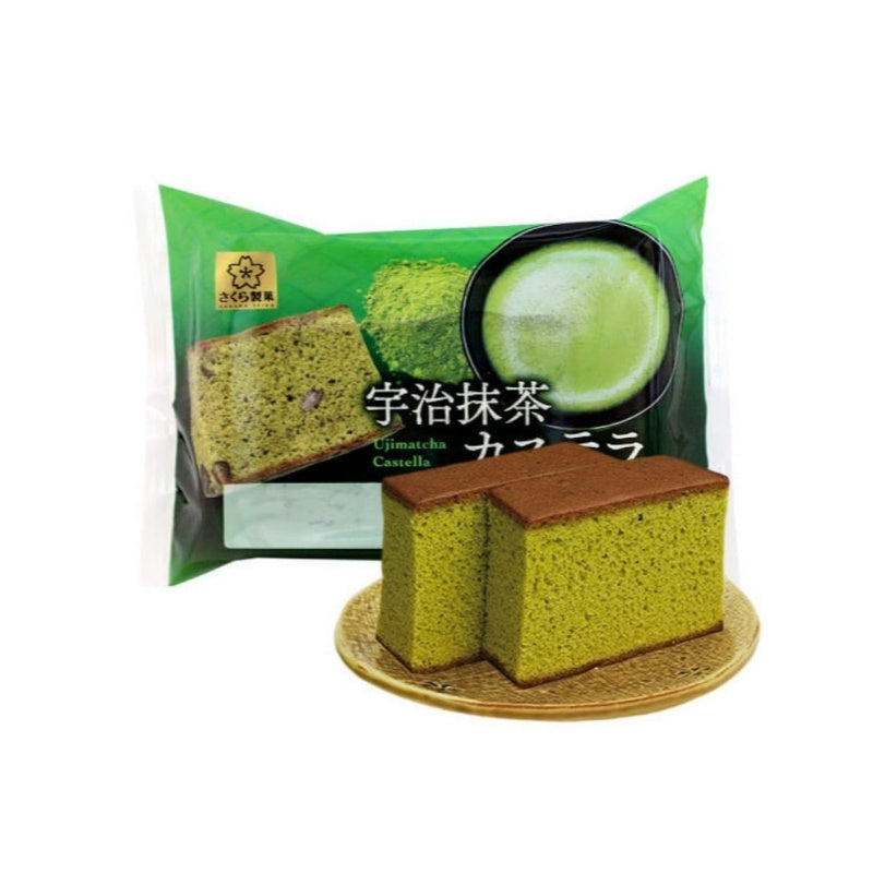 Ciasto Castella Uji Matcha