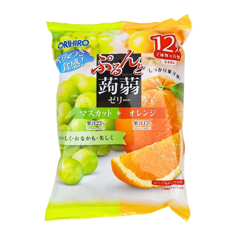 Muscat & Orange Orihiro Konjac Jelly