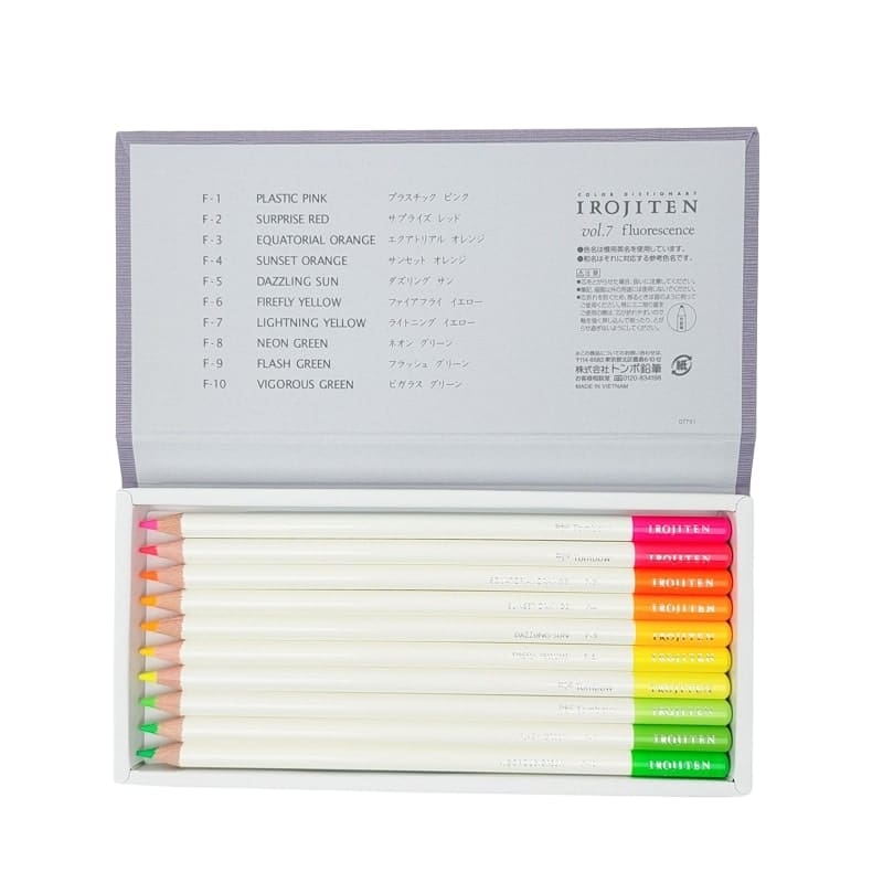 Irojiten Japanese Coloured Pencils Volume 3