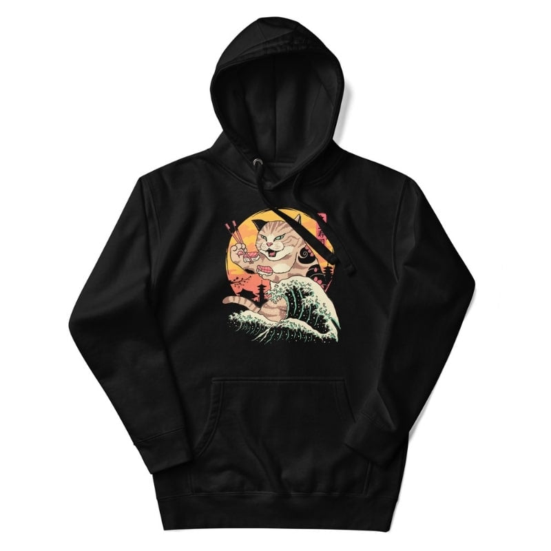 Japońska bluza Kaiju Neko Sushi S
