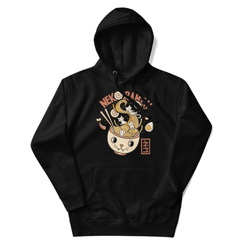Japońska bluza Neko Ramen S
