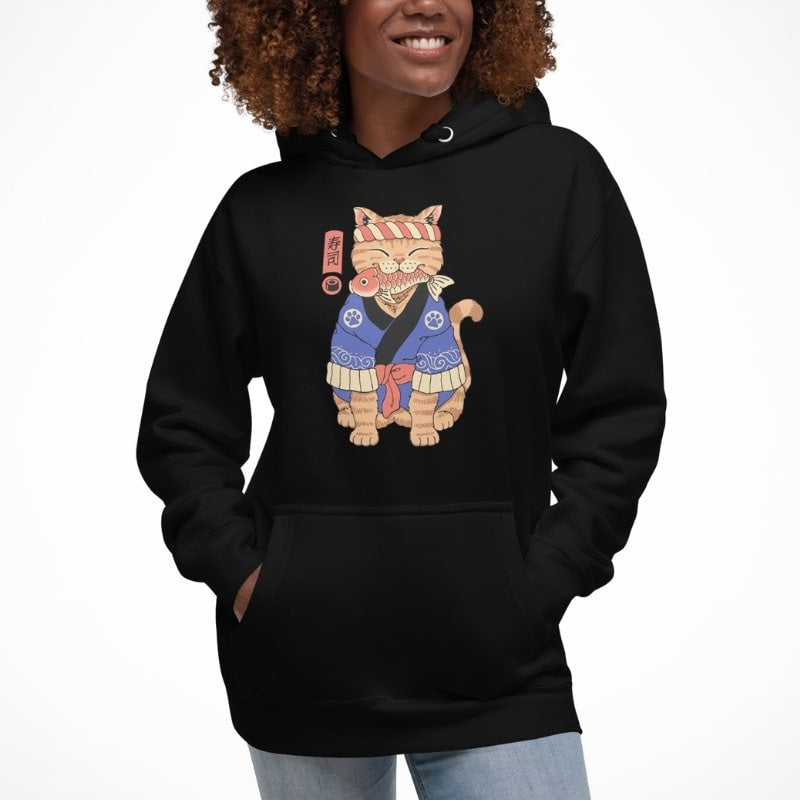 Japońska bluza Neko Sushi Master