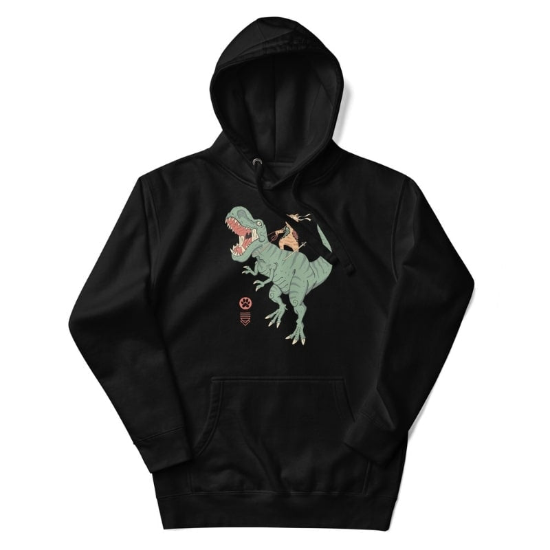 Japońska bluza Neko T Rex S / Noir