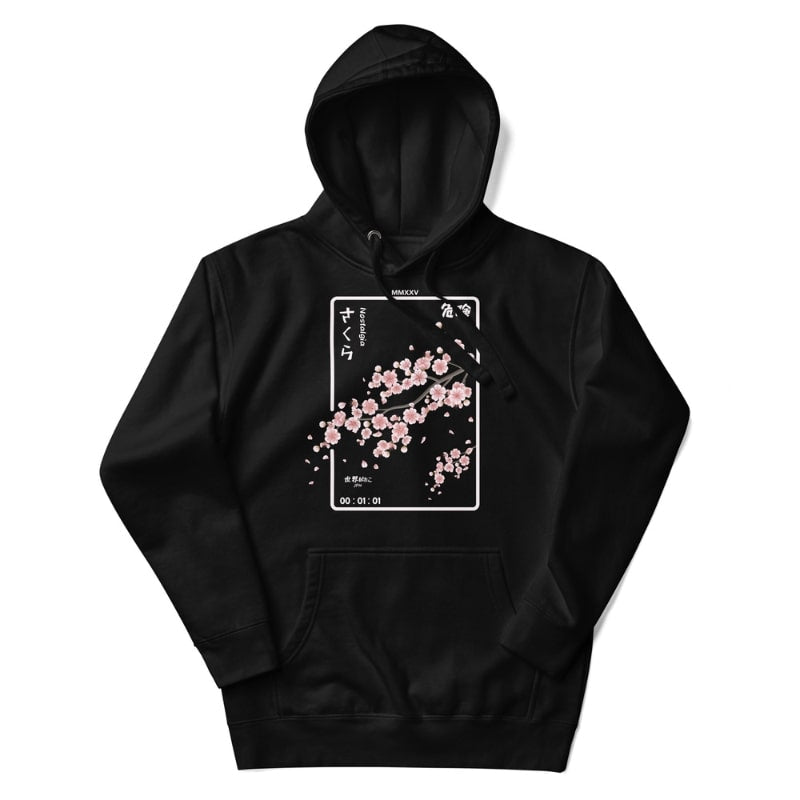 Japońska bluza Nostalgia S / Noir