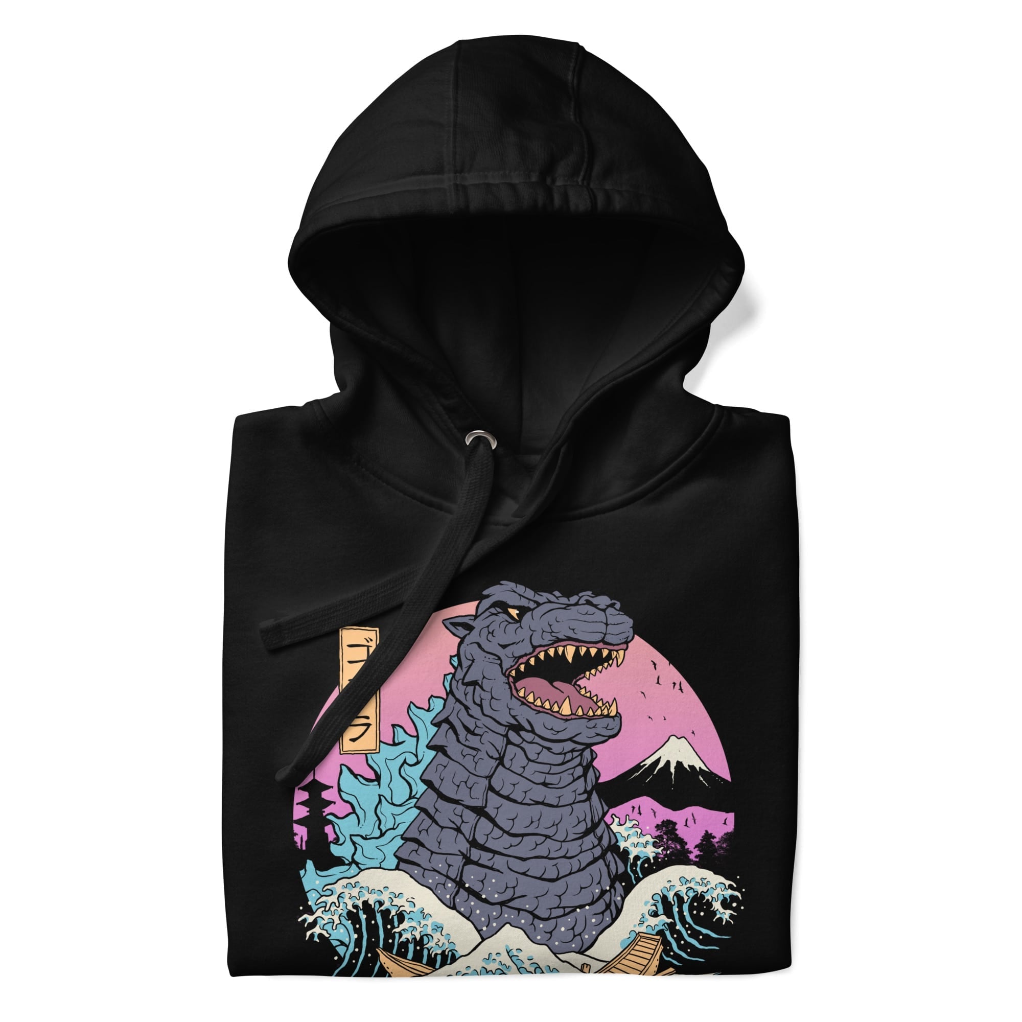 Japońska bluza retro Kaiju