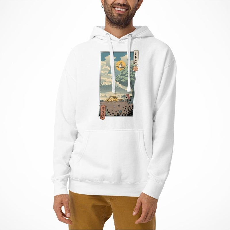 Japońska bluza Ukiyo e Forest Guardians