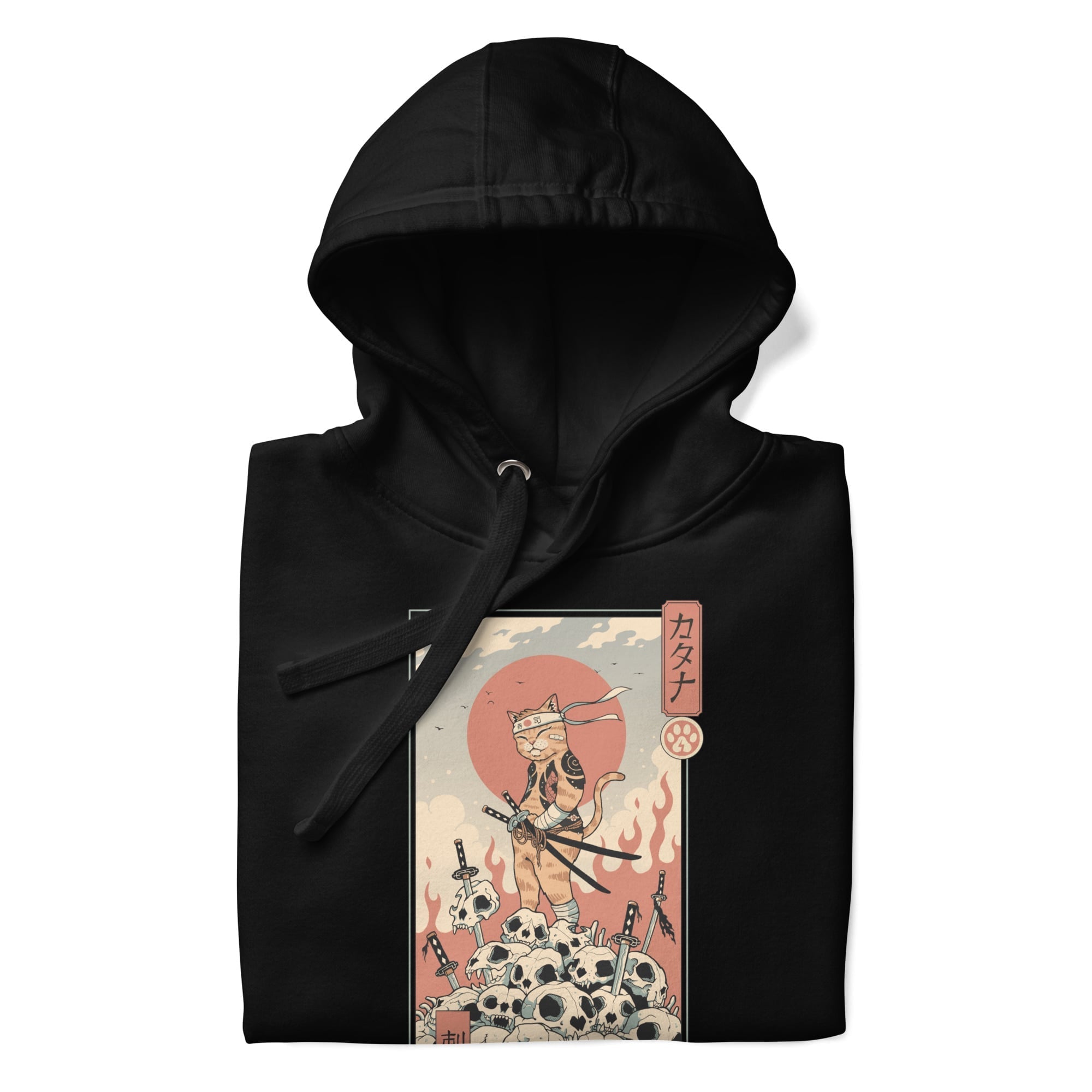Japońska bluza Ukiyo e Neko Assassin
