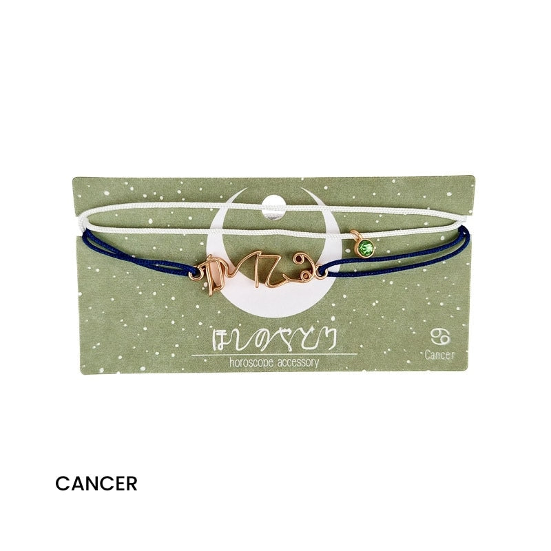 Japońska bransoletka zodiaku Cancer