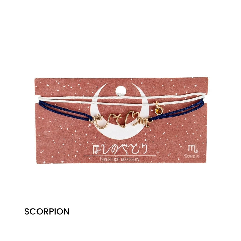 Japońska bransoletka zodiaku Scorpion