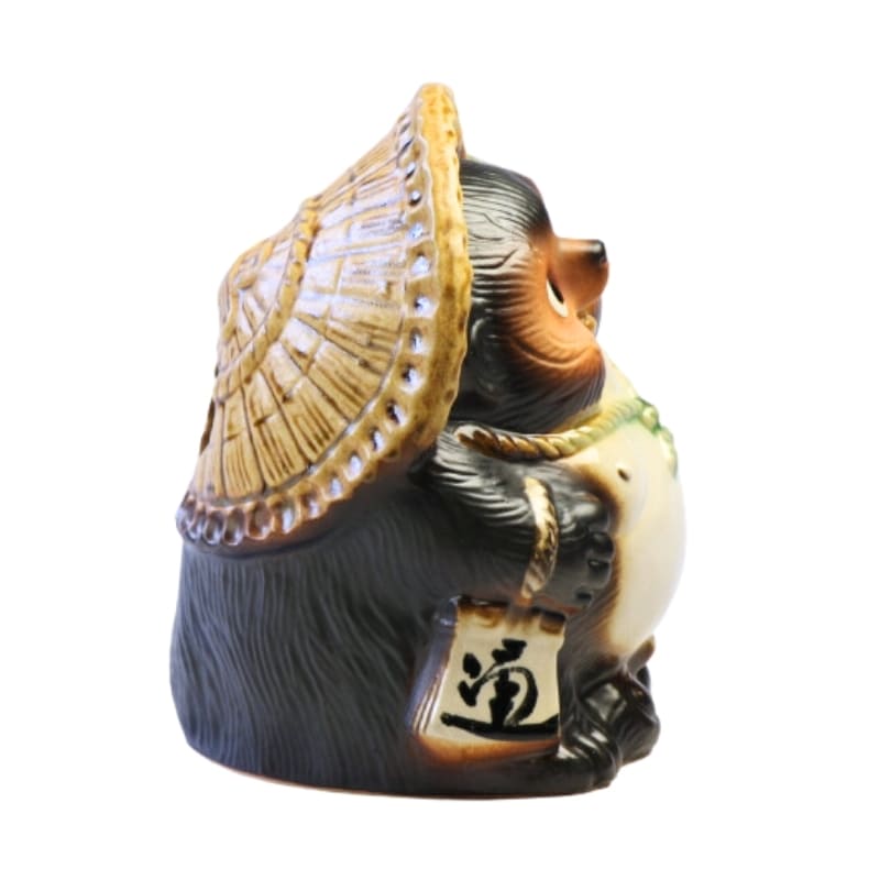 Japońska Ceramiczna Figurka Tanuki 19 cm