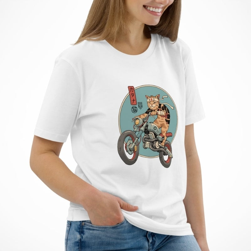 Japońska koszulka Neko Rider