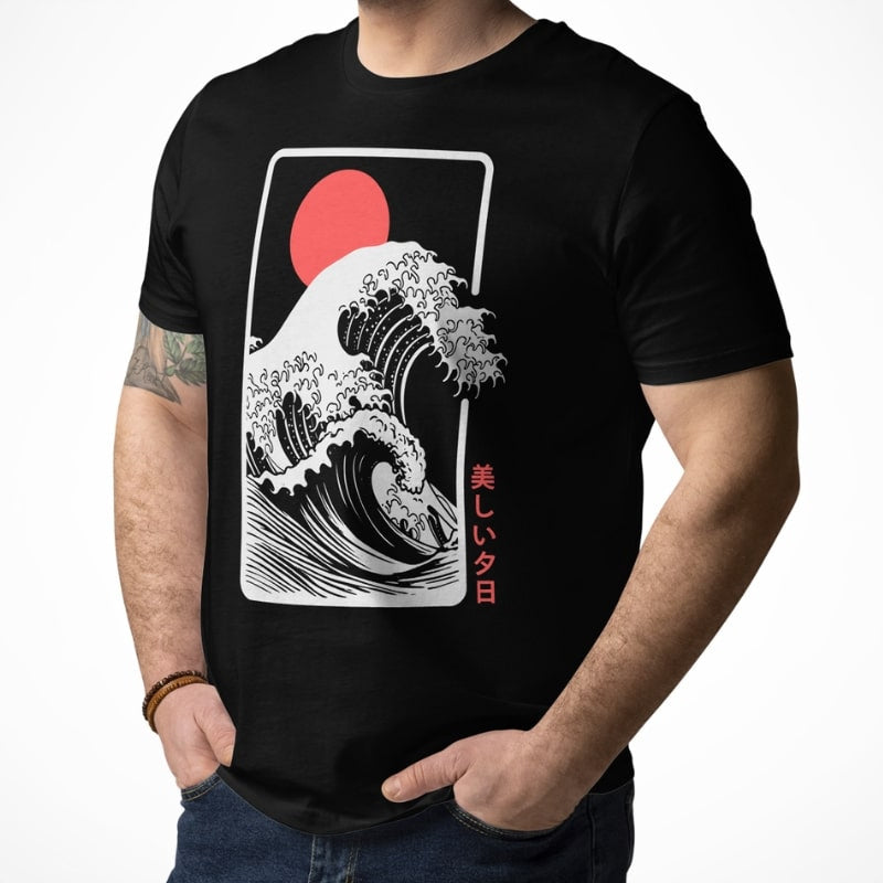 Japońska koszulka Sunset Kanagawa