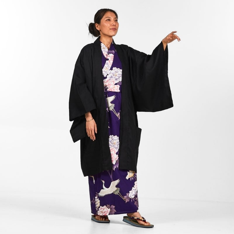 Japońska kurtka Haori unisex Uniwersalny rozmiar