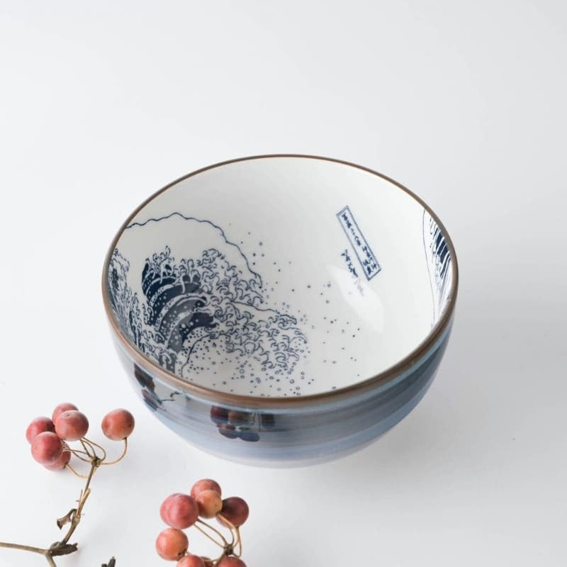 Japońska miska na ryż Hokusai