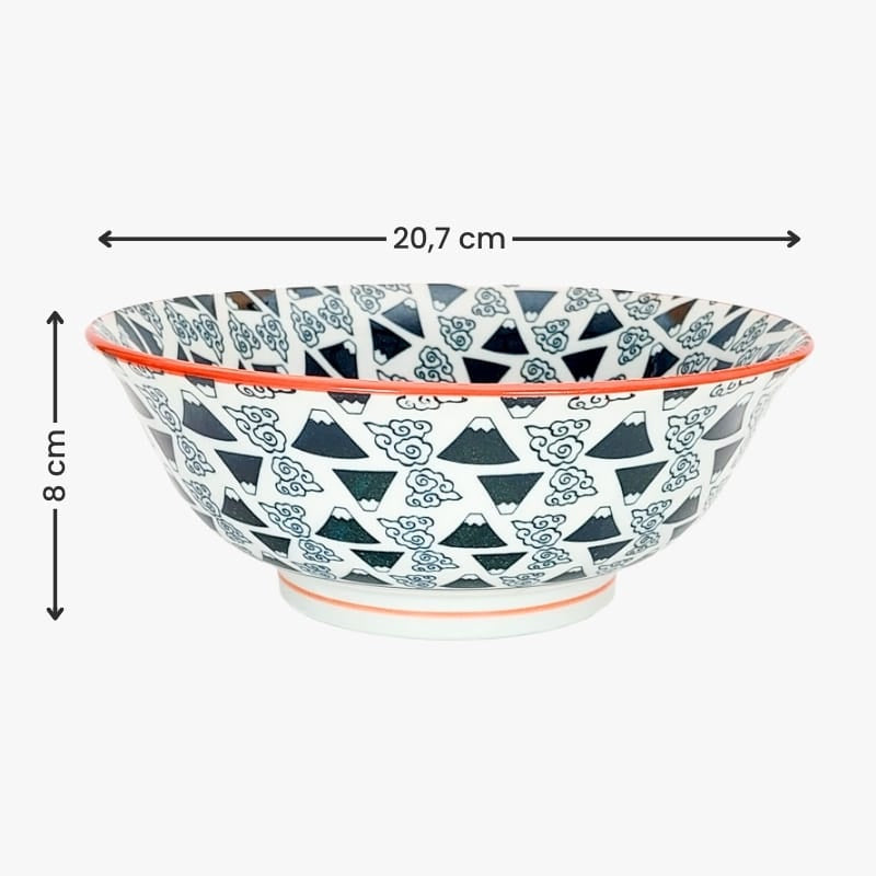Japońska miska ramen Fujisan