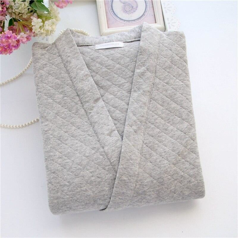 Japońska piżama męska Szary / M