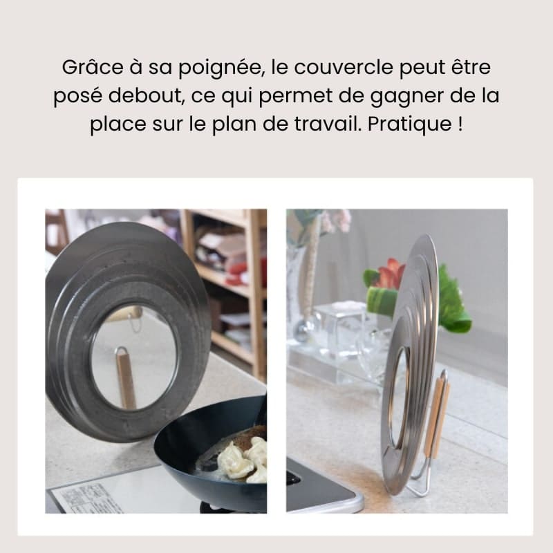 Japońska płaska pokrywa 20~26 cm